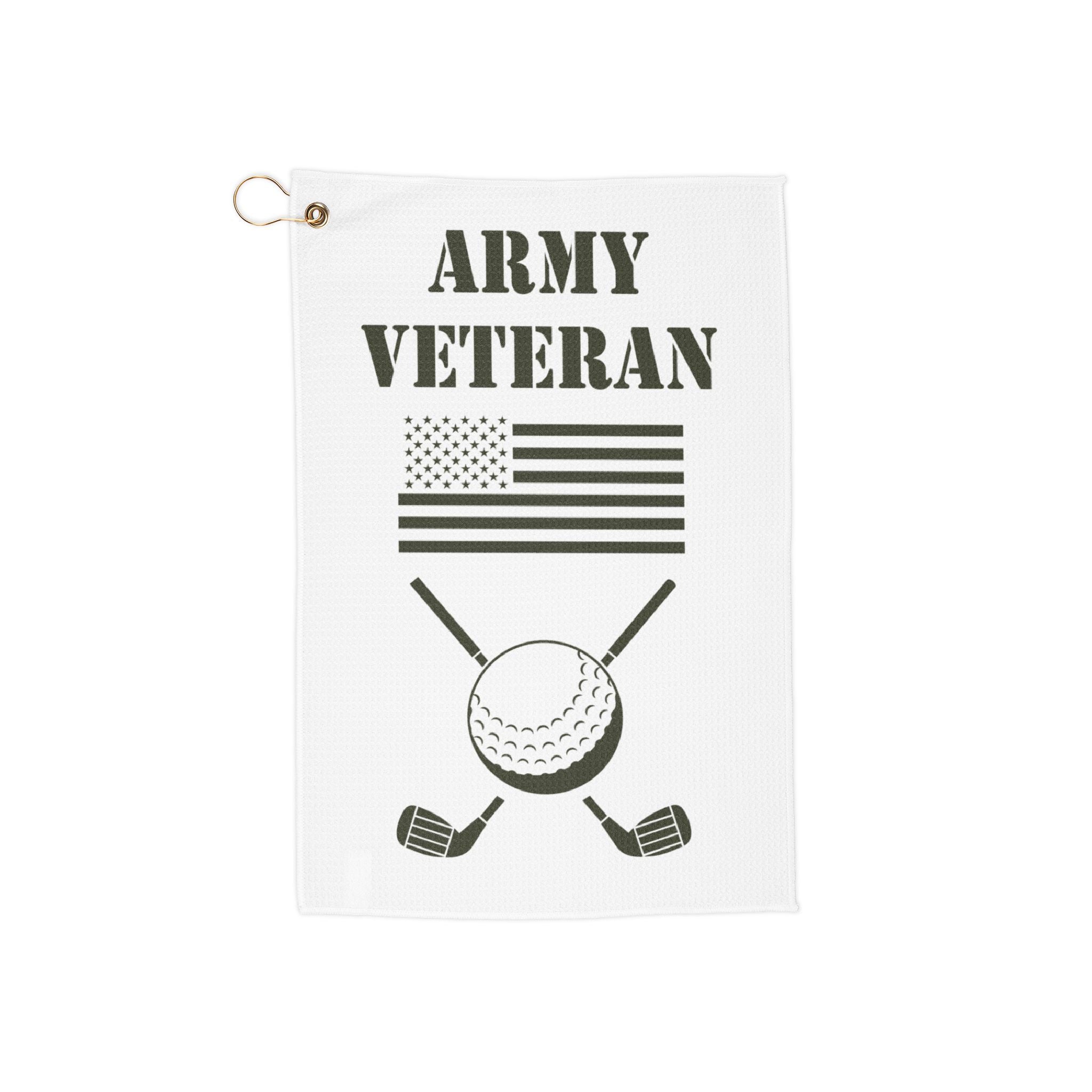 Army Veteran Golf Towel