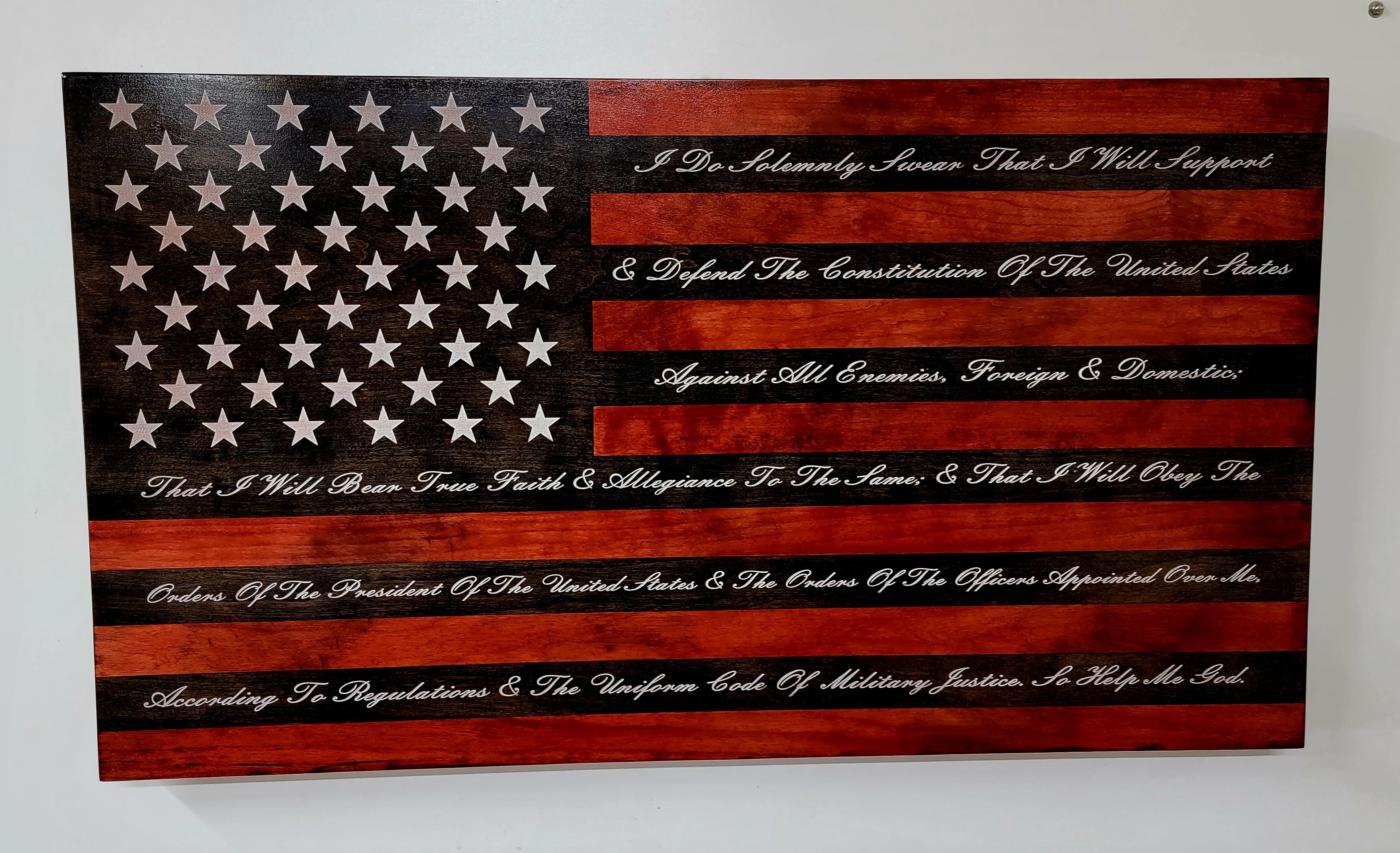 Oath of Enlistment Flag
