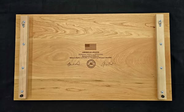United States Marine Corps Handcrafted Patriotic Wall Flag – Made by U.S. Veterans