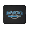 Combat Infantry Veteran Fleece Sherpa Blanket – Cozy Military Tribute Throw