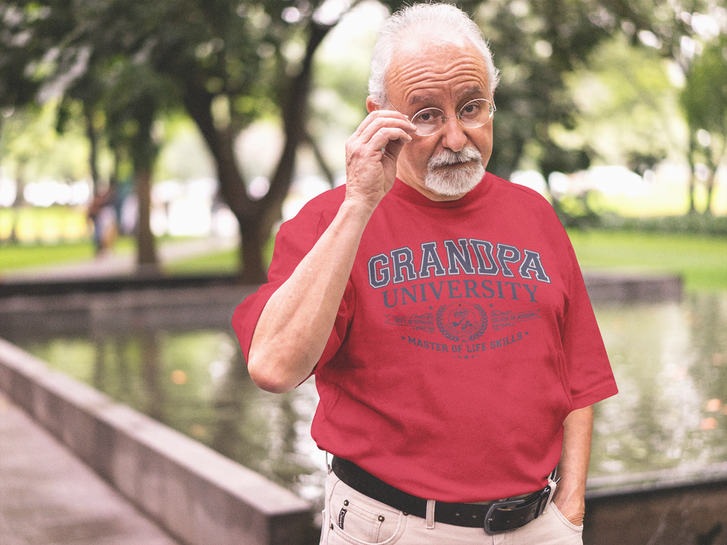 Grandpa University Premium Tee