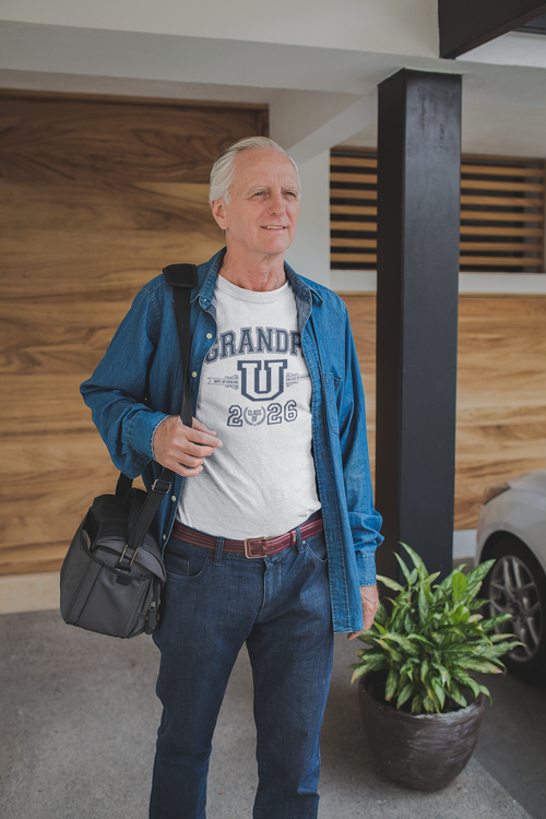 Grandpa U Class of 2026 - 3/4 sleeve raglan shirt